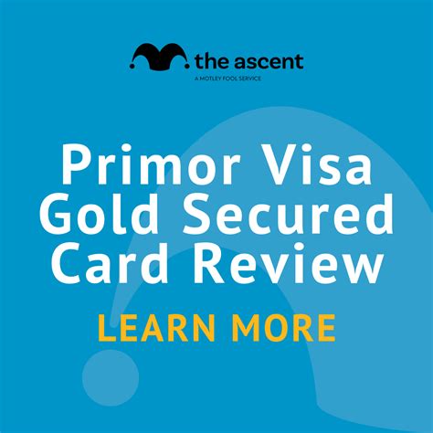 primor secured visa gold card reviews